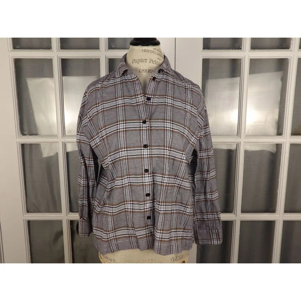 NWT Madewell Womens Plaid Westlake Shirt XS